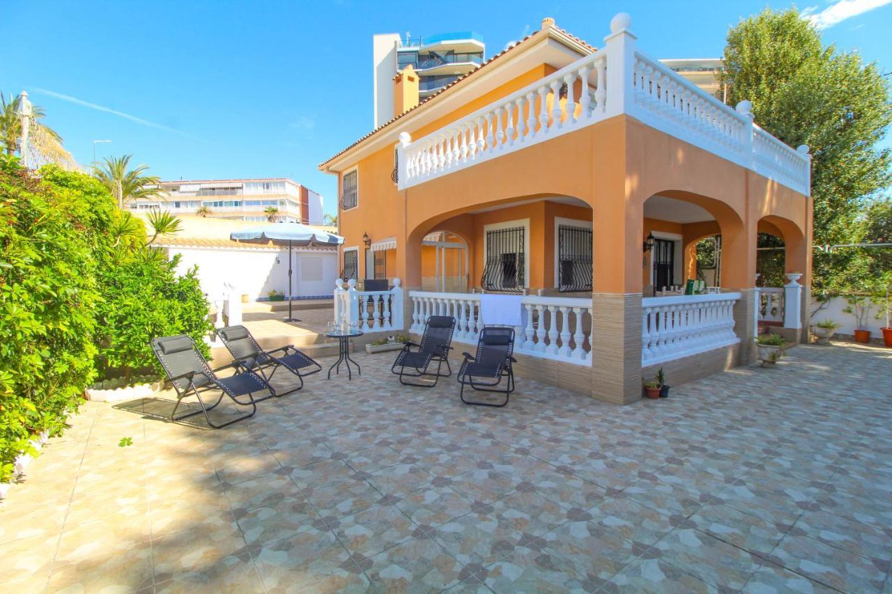 Great Villa, Sea Views, 20 Secs Walk To The Beach, Bbq, 9 People, 5 Mins Car From Alicante City Center, Sailing Club 3 Mins Walk 외부 사진