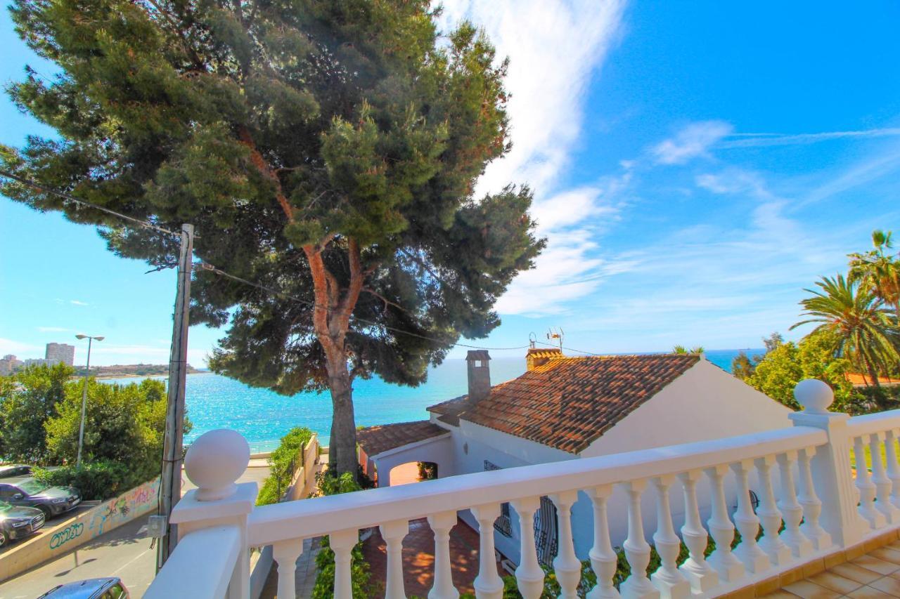 Great Villa, Sea Views, 20 Secs Walk To The Beach, Bbq, 9 People, 5 Mins Car From Alicante City Center, Sailing Club 3 Mins Walk 외부 사진